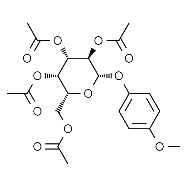 4-甲氧苯基2,3,4,6-四-O-乙酰基-β-D-吡喃半乳糖苷