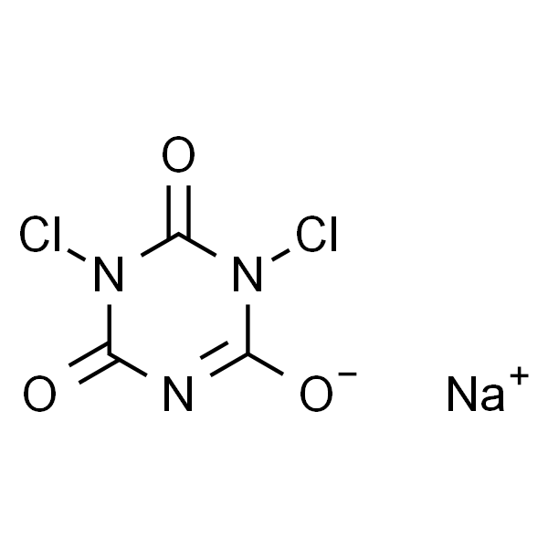 二氯异氰尿酸钠(干燥后质量), 水 <3%