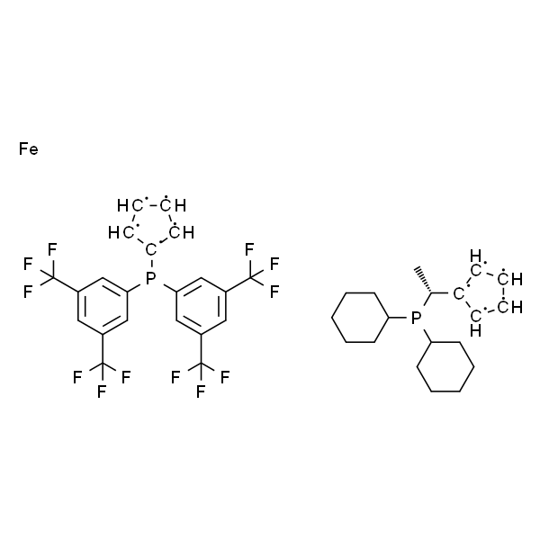 (R)-1-{(SP)-2-[双[3,5-双(三氟甲基)苯基]膦基]二茂铁基}乙基二环己基膦