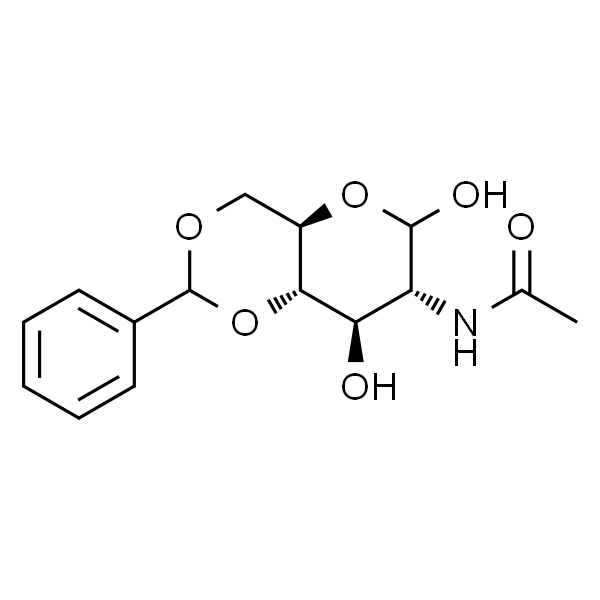 2-Acetamido-4,6-O-benzylidene-2-deoxy-D-glucopyranose