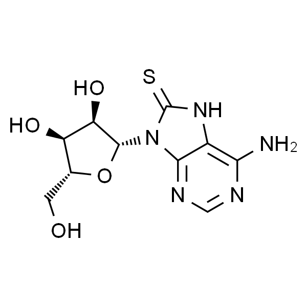 6-氨基-9-((2R,3R,4S,5R)-3,4-二羟基-5-(羟甲基)四氢呋喃-2-基)-7H-嘌呤-8(9H)-硫酮