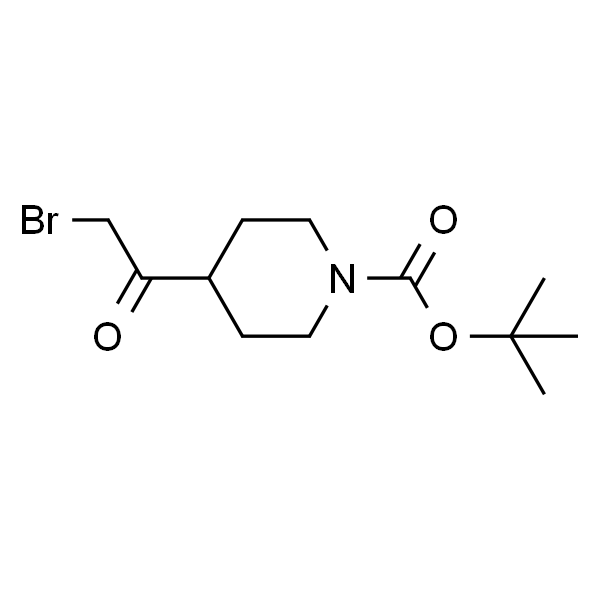 N-Boc-4-(溴乙酰基)哌啶