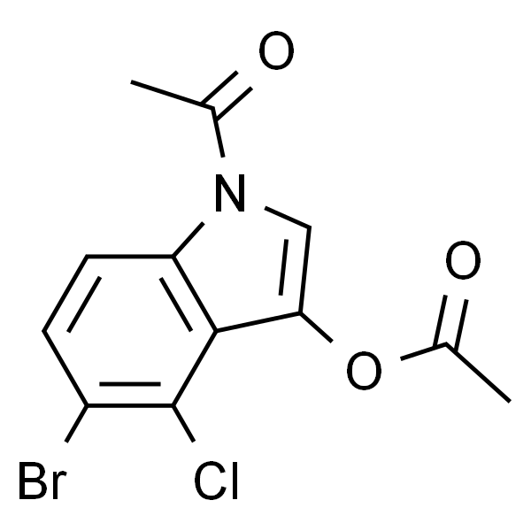 1-乙酰基-5-溴-4-氯-3-吲哚基乙酸酯