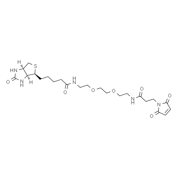 N-生物素基-N'-(3-马来酰亚胺基丙酰基)-3,6-二氧杂辛烷-1,8-二胺