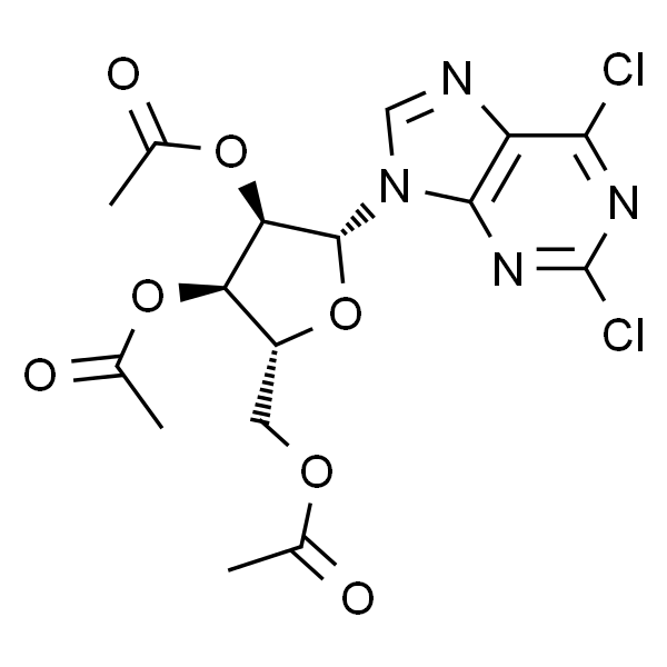 (2R,3R,4R,5R)-2-(乙酰氧基甲基)-5-(2,6-二氯-9H-嘌呤-9-基)四氢呋喃-3,4-二乙酸二酯