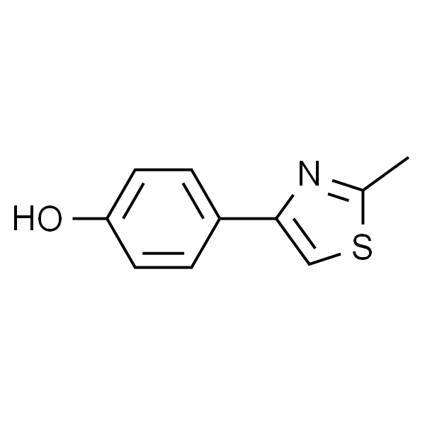 4-(2-甲基-4-噻唑基)苯酚  [用于生化研究]