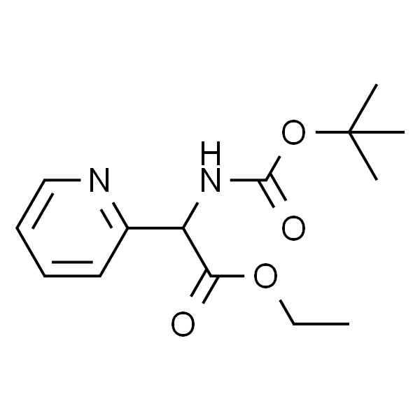 2-((叔丁氧基羰基)氨基)-2-(吡啶-2-基)乙酸乙酯