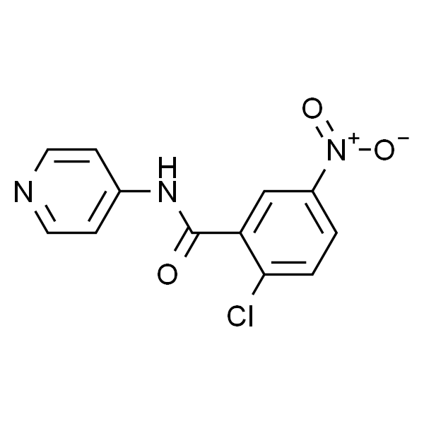 2-氯-5-硝基-N-(吡啶-4-基)苯甲酰胺