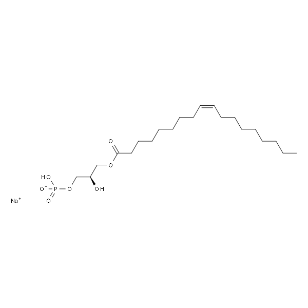 1-oleoyl-2-hydroxy-sn-glycero-3-phosphate (sodium salt)