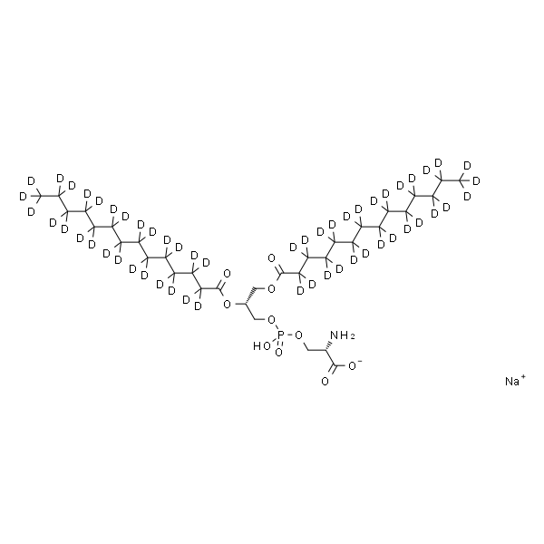 1,2-dimyristoyl-d54-sn-glycero-3-[phospho-L-serine] (sodium salt)