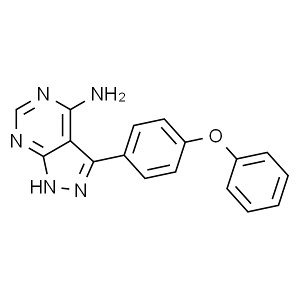 3-(4-苯氧基苯基)-1H-吡唑并[3,4-d]嘧啶-4-胺