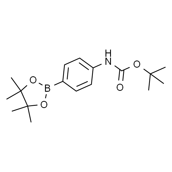 N-(叔丁氧羰基)-4-(4,4,5,5-四甲基-1,3,2-二氧杂环戊硼烷-2-基)苯胺