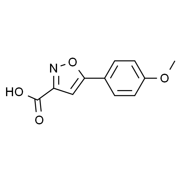 5-(4-甲氧基苯基)异噁唑-3-甲酸