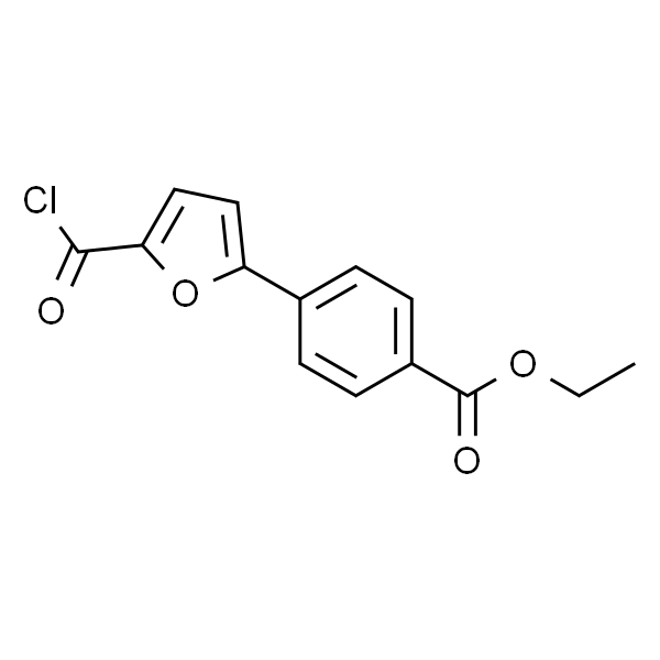 4-(5-氯羰基-2-呋喃基)苯甲酸乙酯