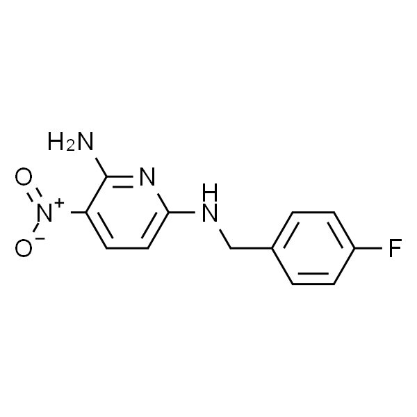 2-氨基-3-硝基-6-(4-氟苄基氨基)吡啶