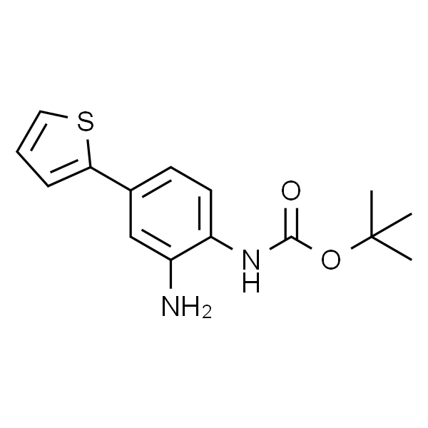 (2-氨基-4-(噻吩-2-基)苯基)氨基甲酸叔丁酯