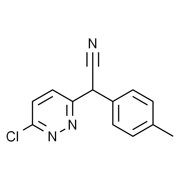 2-(6-Chloropyridazin-3-yl)-2-p-tolylacetonitrile