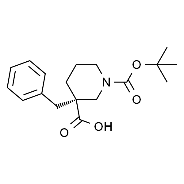 (R)-3-苄基-1-(叔丁氧基羰基)哌啶-3-羧酸