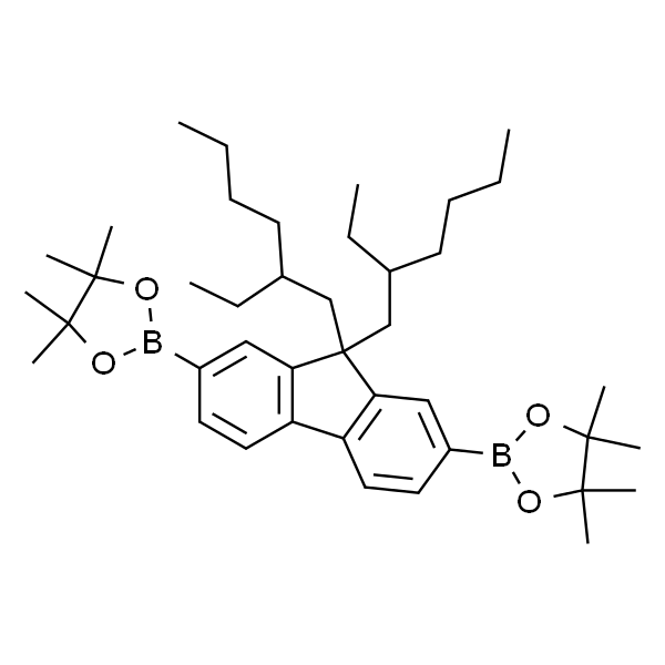 9,9-双(2-乙基己基)-2,7-双(4,4,5,5-四甲基-1,3,2-二氧硼戊环-2-基)芴