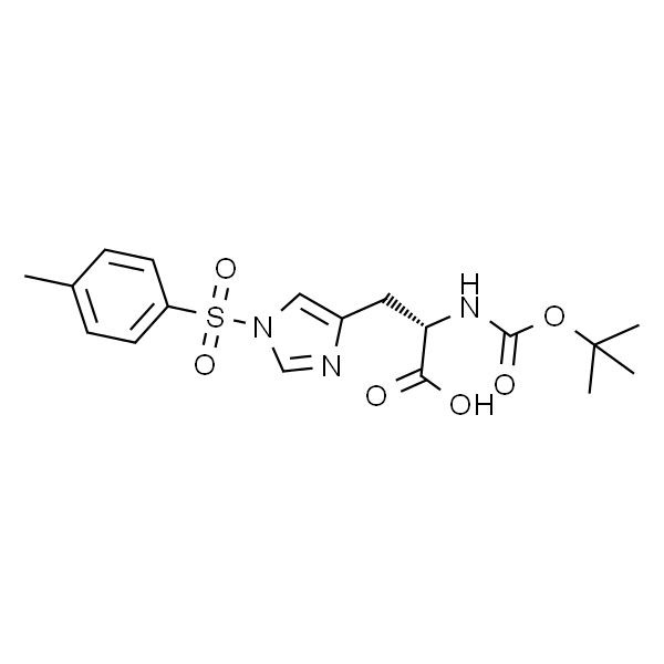 N-叔丁氧羰基-N(咪唑)-(4-甲基苯磺酰基)-L-组氨酸