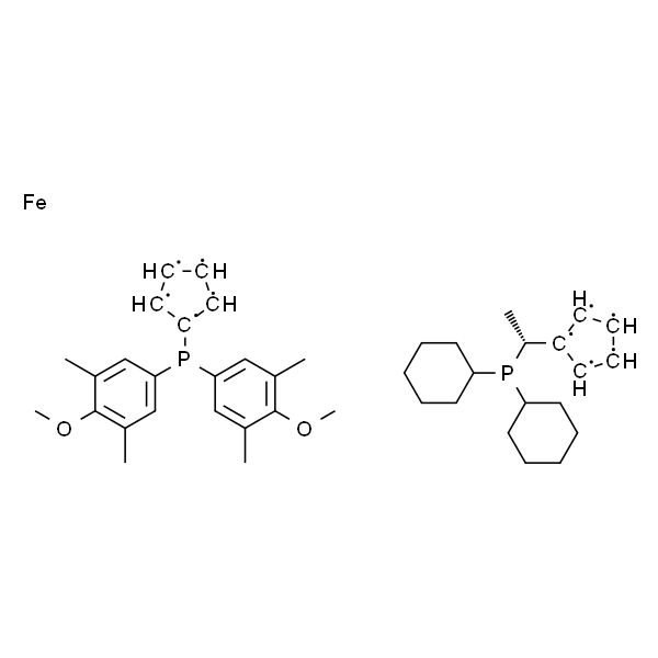 (R)-1-{(S)-2-[双(4-甲氧基-3,5-二甲苯基)膦]二茂铁基}乙基二环己基膦