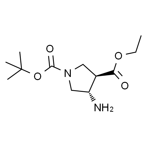 trans-1-tert-Butyl 3-ethyl 4-aminopyrrolidine-1,3-dicarboxylate