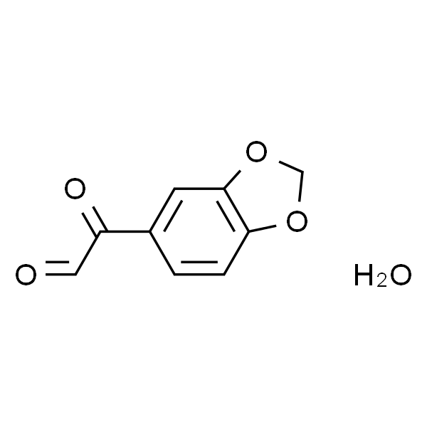 3，4-(亚甲基二氧基)苯基乙二醛水合物