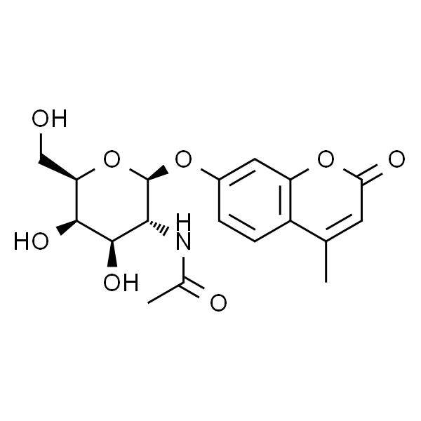 4-甲基伞形酮基2-乙酰氨基-2-脱氧-β-D-吡喃半乳糖苷