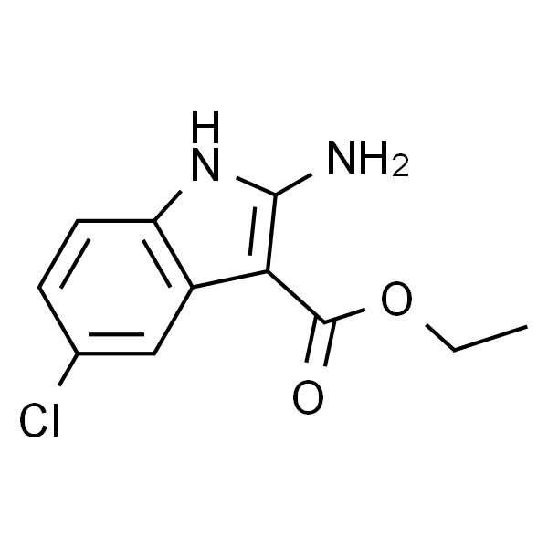 2-氨基-5-氯-1H-吲哚-3-羧酸乙酯