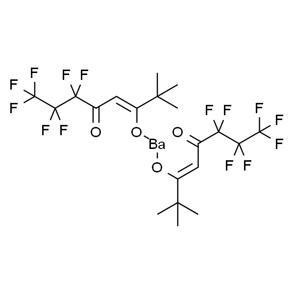 二(6,6,7,7,8,8,8-七氟-2,2-二甲基-3,5-辛二酮)钡