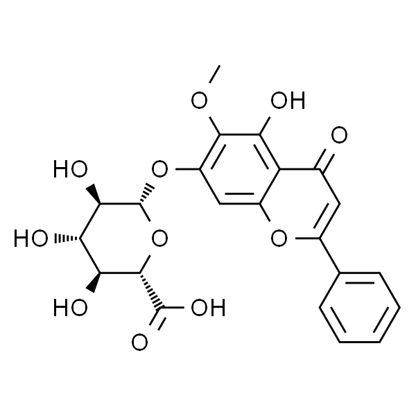 千层纸素A-7-0-β-D-葡萄糖醛酸苷