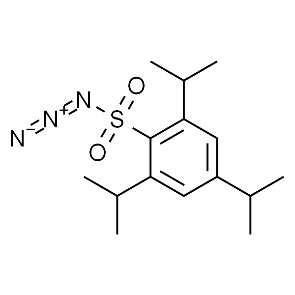 2,4,6-三异丙基苯磺酰叠氮化物 (约10%水润湿品) (单位重量基于干重)