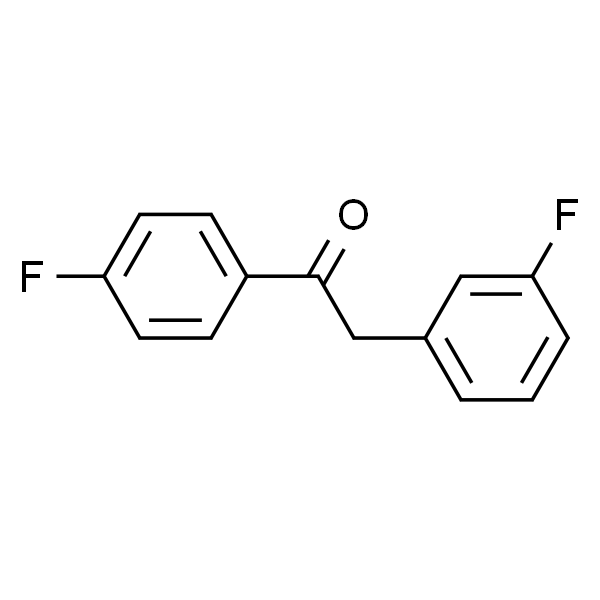 2-(3-fluorophenyl)-1-(4-fluorophenyl)ethanone