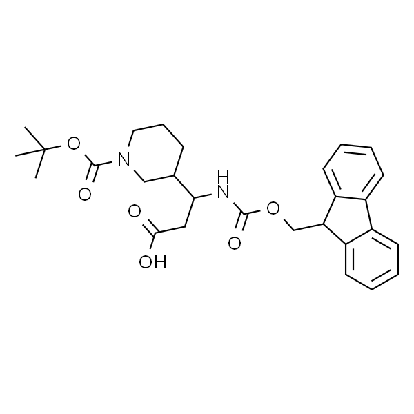 3-(Fmoc-氨基)-3-(1-Boc-3-哌啶基)丙酸