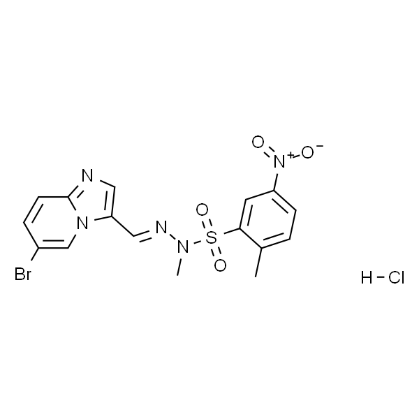 2-甲基-5-硝基苯磺酸 [(6-溴咪唑并[1,2-a]吡啶-3-基)亚甲基]甲基肼盐酸盐