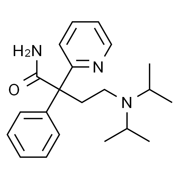 4-(二异丙基氨基)-2-苯基-2-(2-吡啶基)丁酰胺