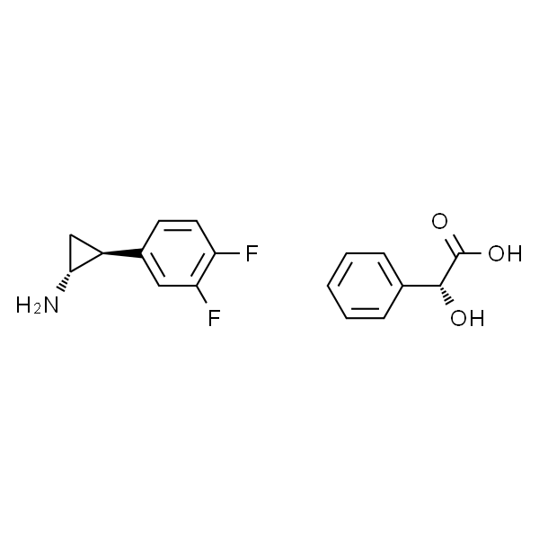 (1R,2S)-2-(3,4-二氟苯基)环丙胺(R)-扁桃酸盐