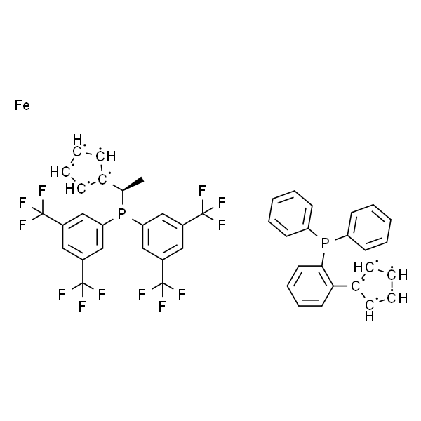 (R)-1-((RP)-2-[2-(二苯基膦)苯基]二茂铁基)乙基二[3,5 -二(三氟甲基)苯基]膦