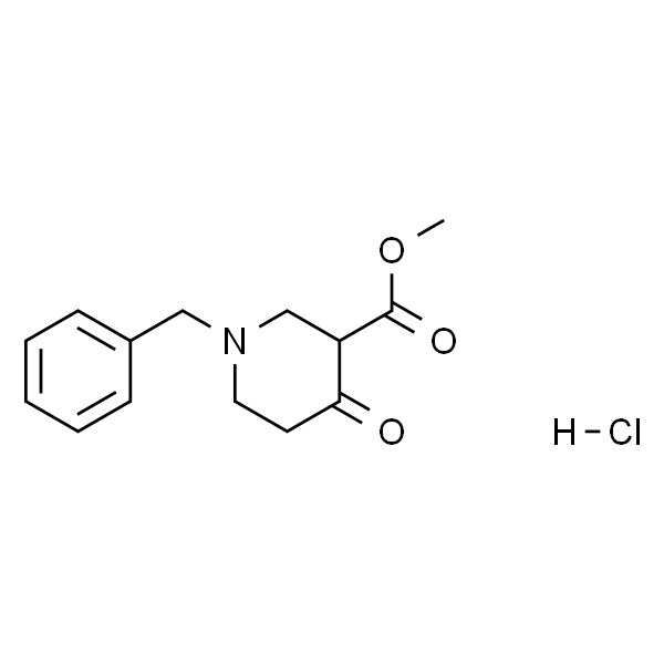 1-苯甲基-4-氧代-3-哌啶甲酸甲酯盐酸盐