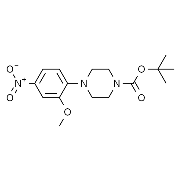 tert-butyl 4-(2-methoxy-4-nitrophenyl)piperazine-1-carboxylate