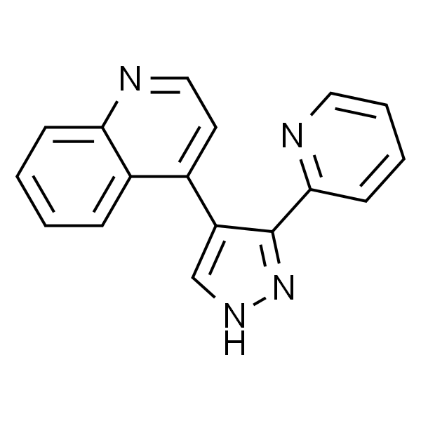 4-(3-吡啶-2-基-1H-吡唑-4-基)喹啉