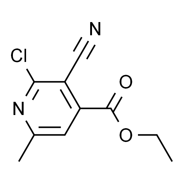 2-氯-3-氰基-6-甲基异烟酸乙酯