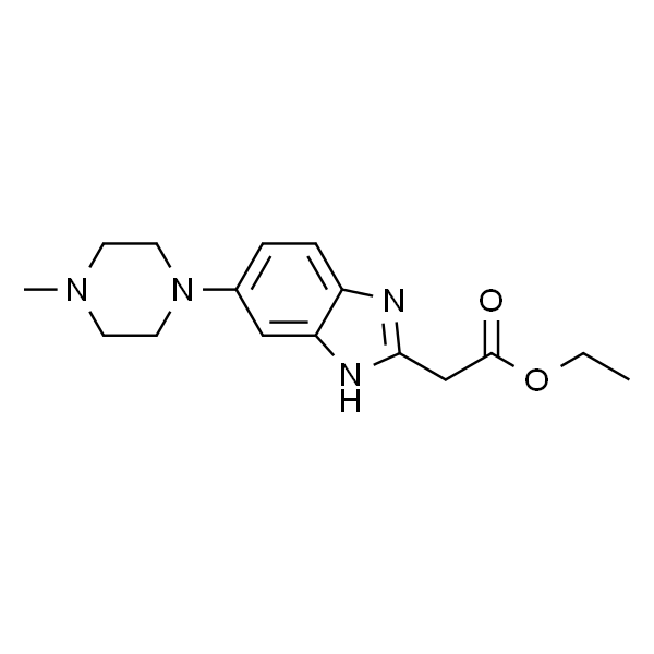 2-[5-(4-甲基哌嗪)苯并咪唑-2-基]乙酸乙酯