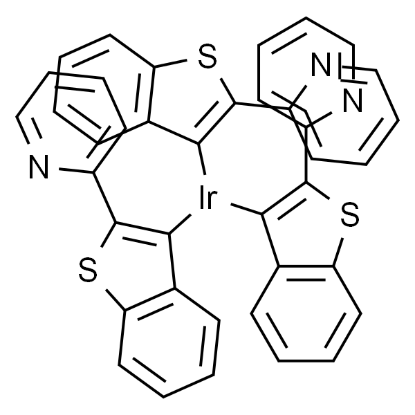 三[2-(苯并[b]噻吩-2-基)吡啶-C3,N]铱(III)