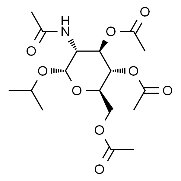 (2R,3S,4R,5R,6S)-5-乙酰氨基-2-(乙酰氧基甲基)-6-异丙氧基四氢-2H-吡喃-3,4-二基 二乙酸酯