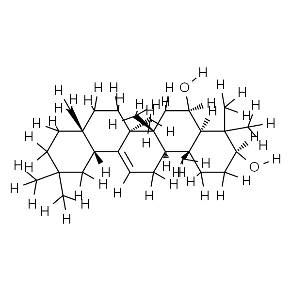 齐墩果-12-烯-3b,6b-二醇