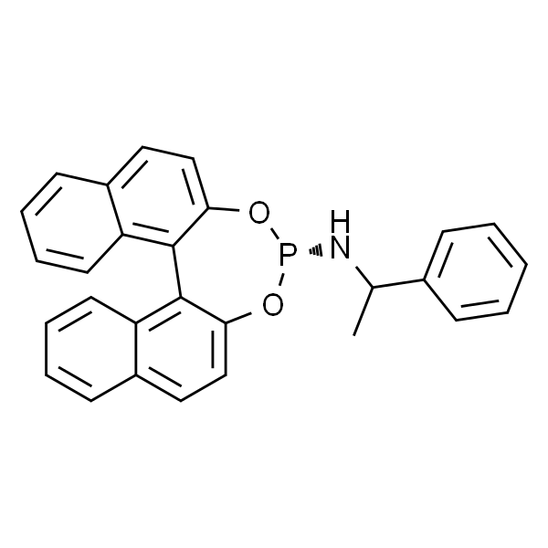 (S)-(+)-(3,5-二氧杂-4-磷杂环庚二烯并[2,1-a:3,4-a']二萘-4-基)-(1-苯基乙基)胺