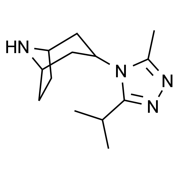 外型-3-[3-甲基-5-异丙基-4H-1,2,4-三氮唑]-8-氮杂双环[3,2,1]辛烷