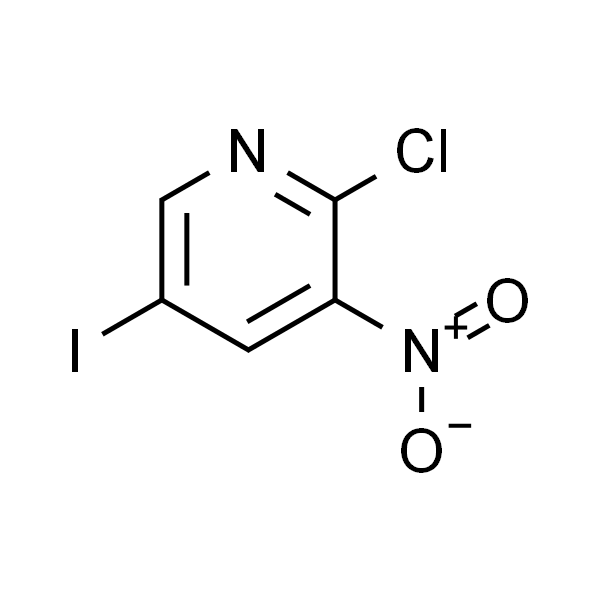 2-氯-5-碘-3-硝基吡啶