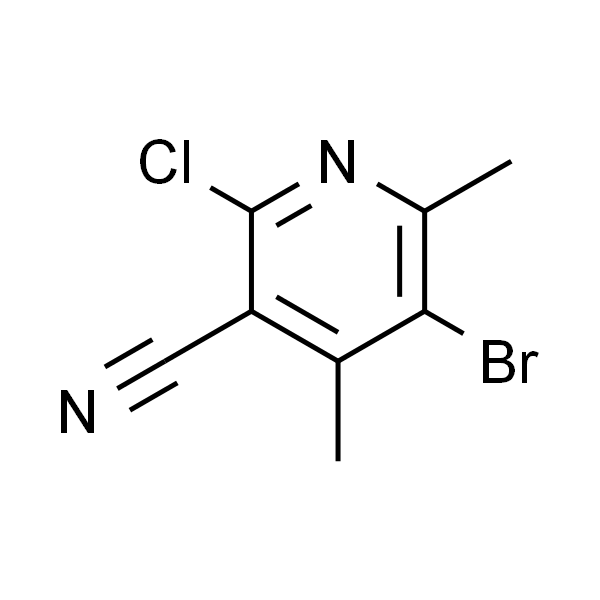 2-氯-4,6-二甲基-5-溴烟腈